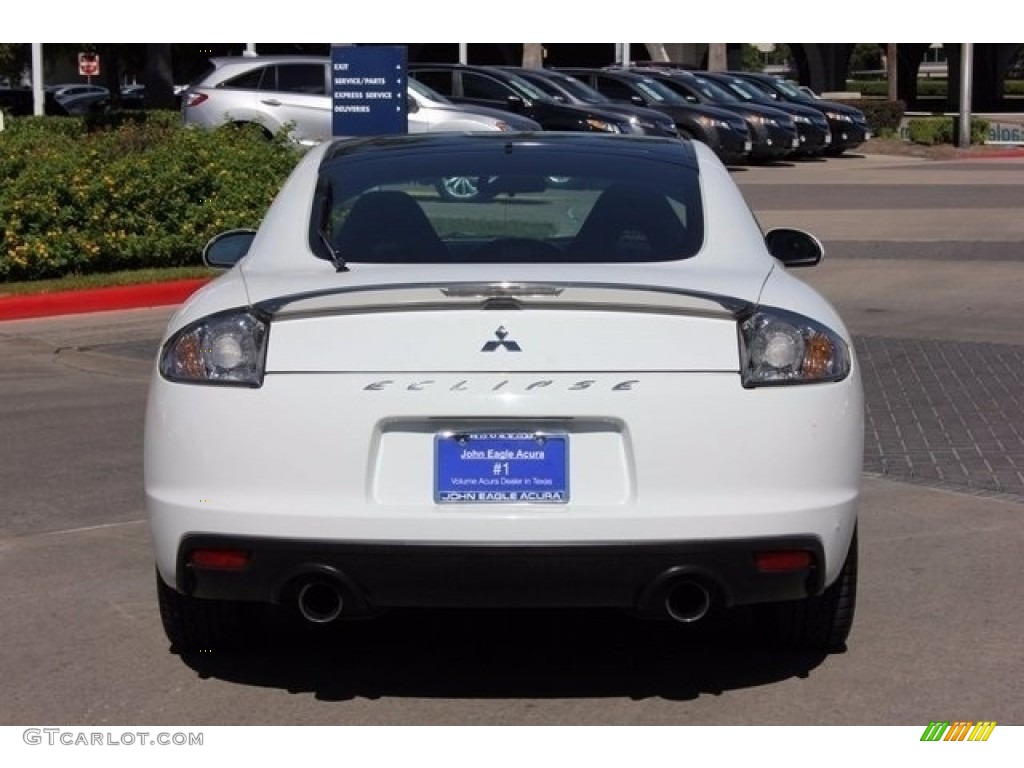 2011 Eclipse GS Coupe - Northstar White / Dark Charcoal photo #6