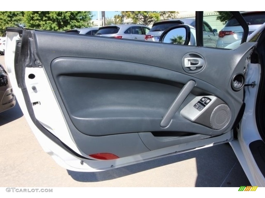 2011 Eclipse GS Coupe - Northstar White / Dark Charcoal photo #15