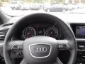 2017 Audi Q5 Chestnut Brown Interior Steering Wheel Photo
