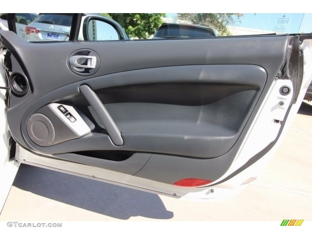 2011 Eclipse GS Coupe - Northstar White / Dark Charcoal photo #20