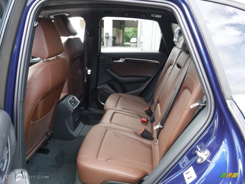 2017 Q5 2.0 TFSI Premium Plus quattro - Scuba Blue Metallic / Chestnut Brown photo #31
