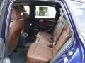 2017 Audi Q5 Chestnut Brown Interior Rear Seat Photo