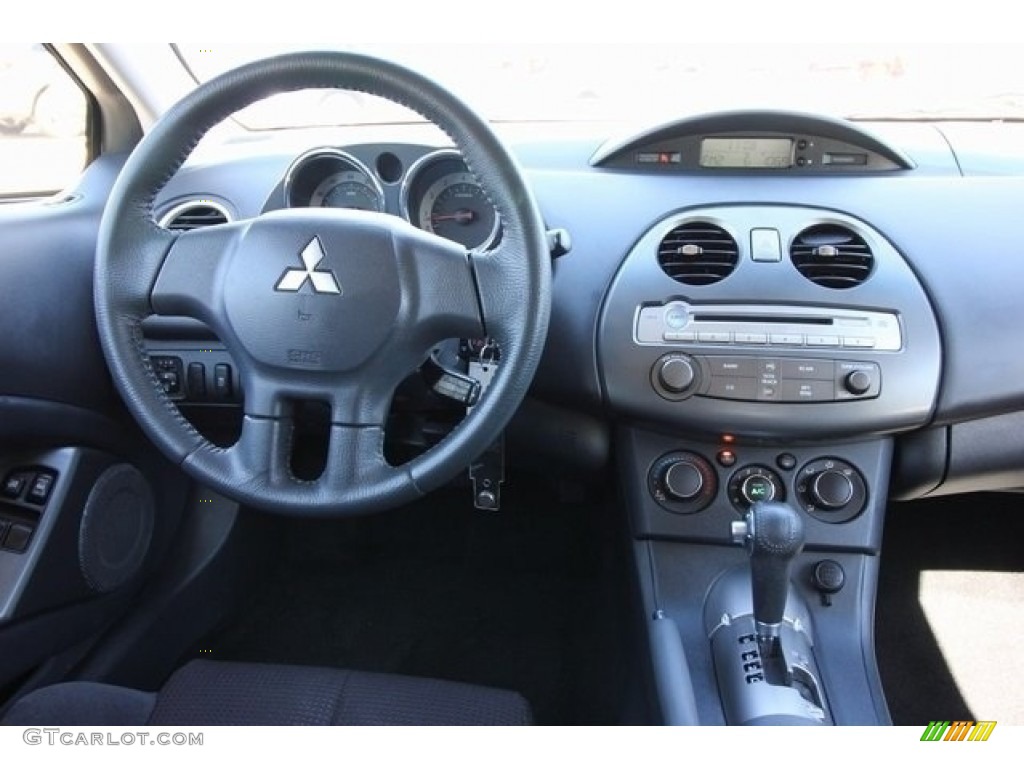 2011 Eclipse GS Coupe - Northstar White / Dark Charcoal photo #25