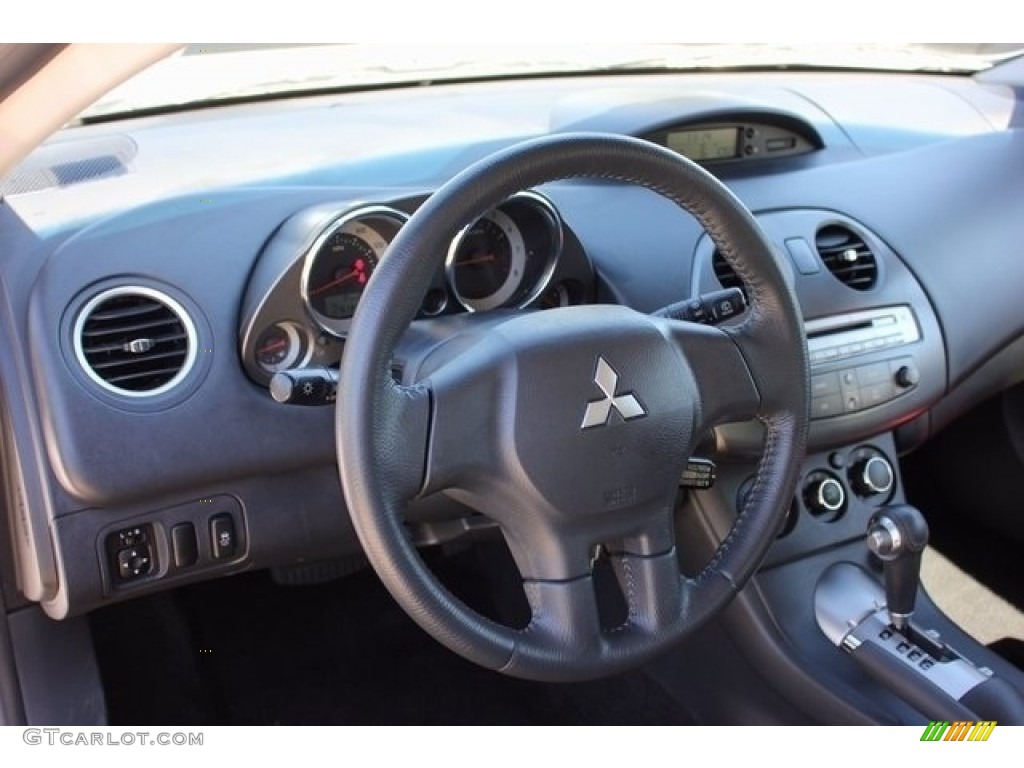2011 Eclipse GS Coupe - Northstar White / Dark Charcoal photo #43