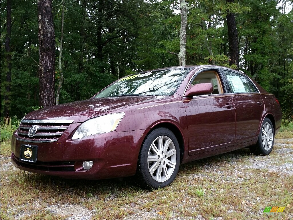 2006 Avalon Limited - Cassis Red Pearl / Ivory photo #1