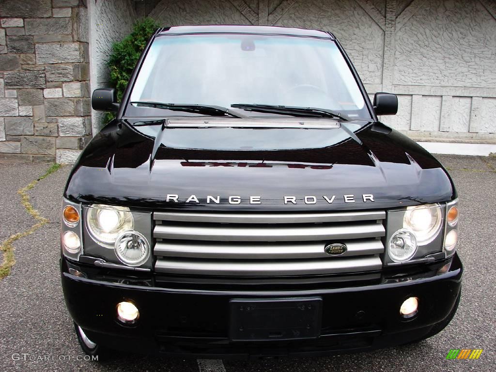 2003 Range Rover HSE - Java Black Metallic / Charcoal/Jet Black photo #2