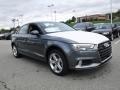 Monsoon Gray Metallic 2017 Audi A3 2.0 Premium quttaro Exterior