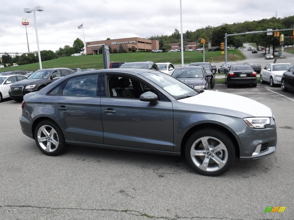 2017 A3 2.0 Premium quttaro - Monsoon Gray Metallic / Rock Gray photo #8