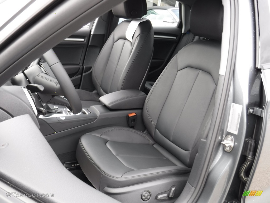 Rock Gray Interior 2017 Audi A3 2.0 Premium quttaro Photo #116106603
