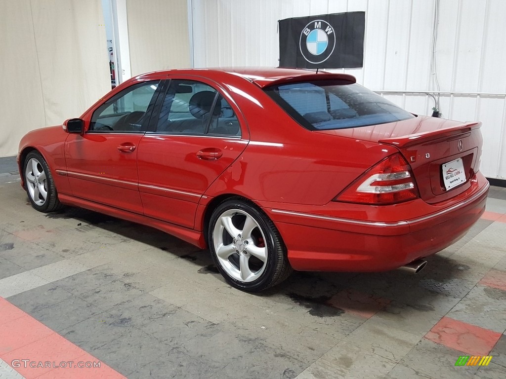 2006 C 230 Sport - Mars Red / Black photo #12