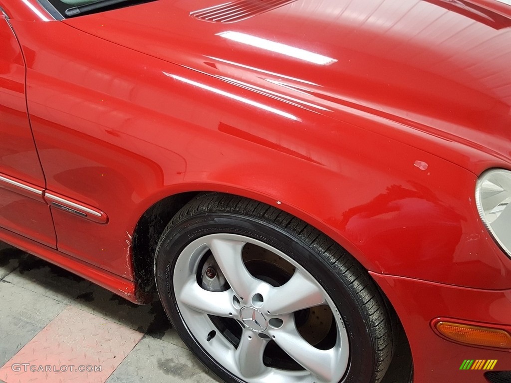 2006 C 230 Sport - Mars Red / Black photo #35