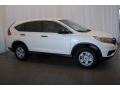 2016 White Diamond Pearl Honda CR-V LX AWD  photo #4
