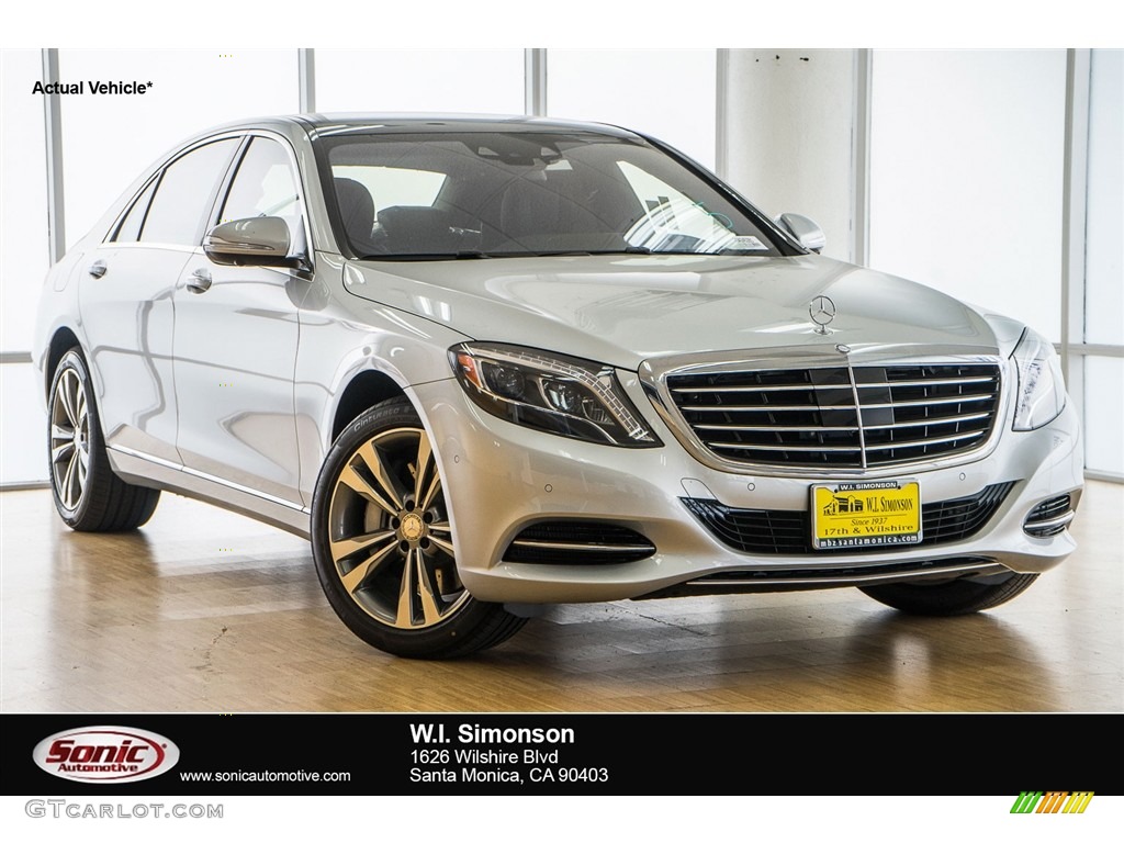 2016 S 550 Sedan - Iridium Silver Metallic / Black photo #1