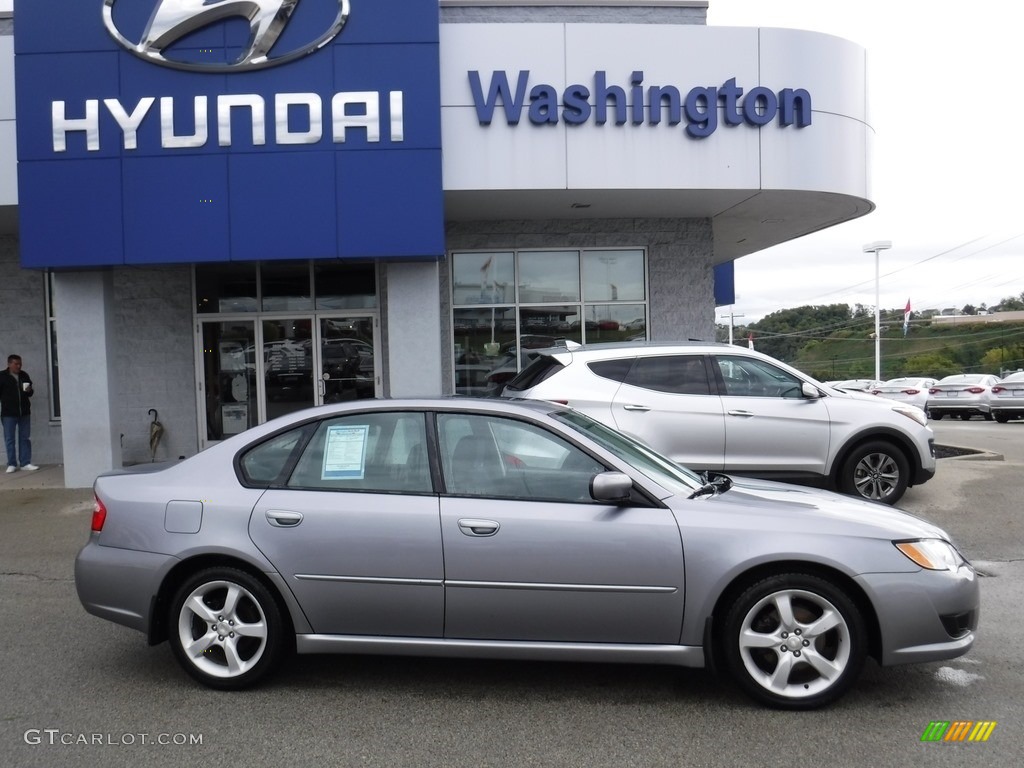 2009 Legacy 2.5i Sedan - Diamond Gray Metallic / Off Black photo #2