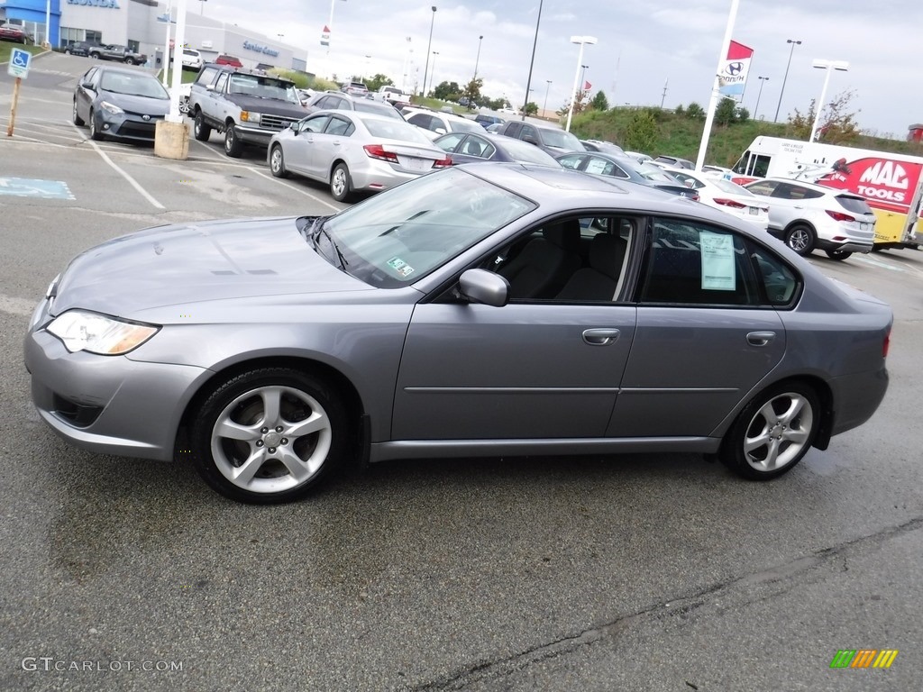 2009 Legacy 2.5i Sedan - Diamond Gray Metallic / Off Black photo #7