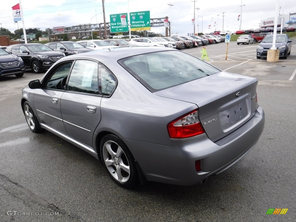 2009 Legacy 2.5i Sedan - Diamond Gray Metallic / Off Black photo #8