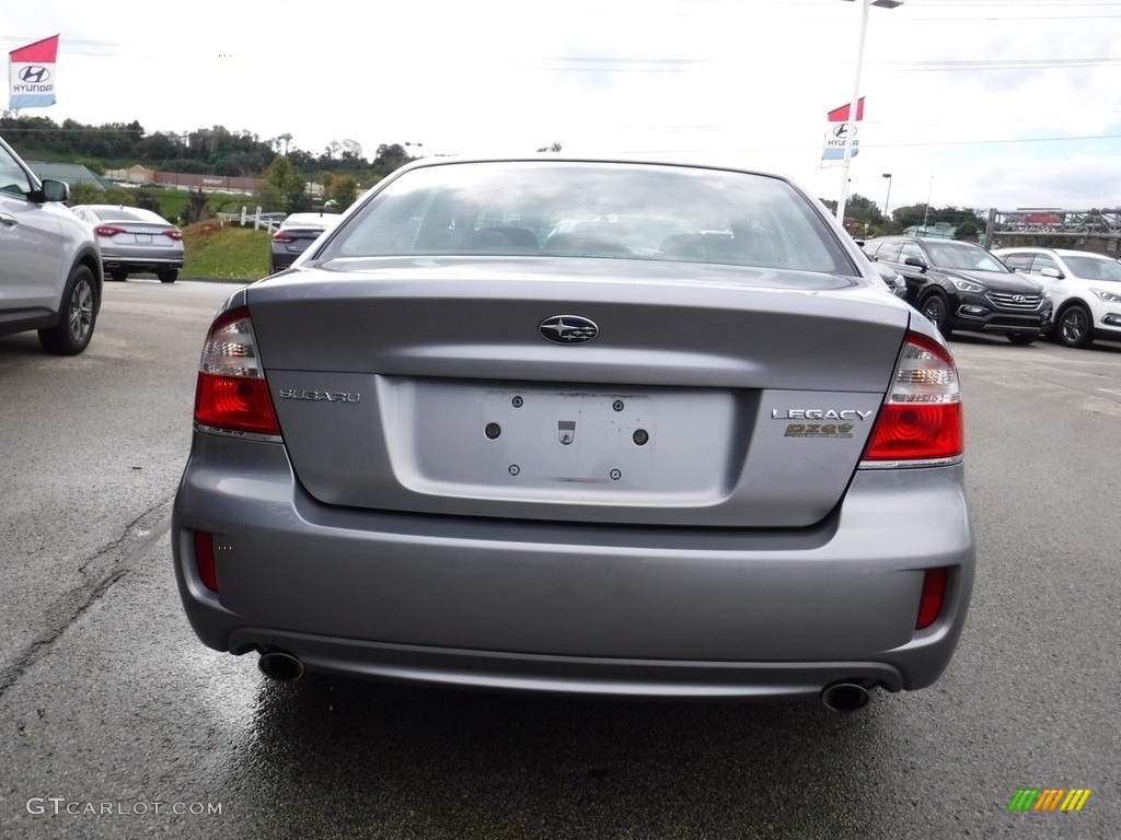 2009 Legacy 2.5i Sedan - Diamond Gray Metallic / Off Black photo #9