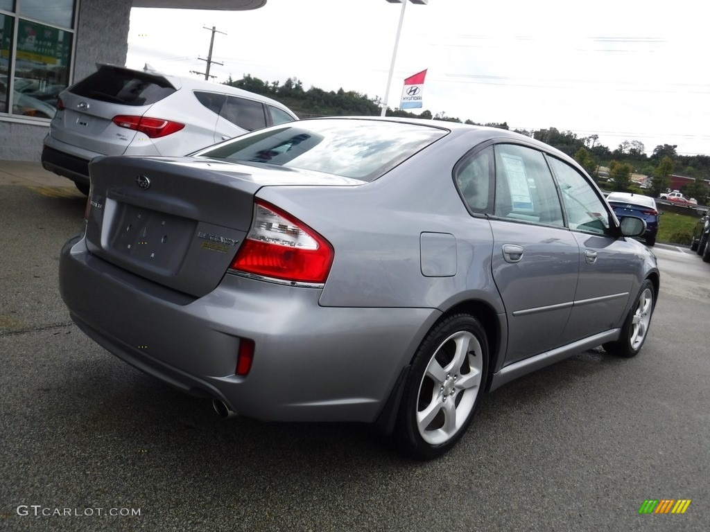 2009 Legacy 2.5i Sedan - Diamond Gray Metallic / Off Black photo #10