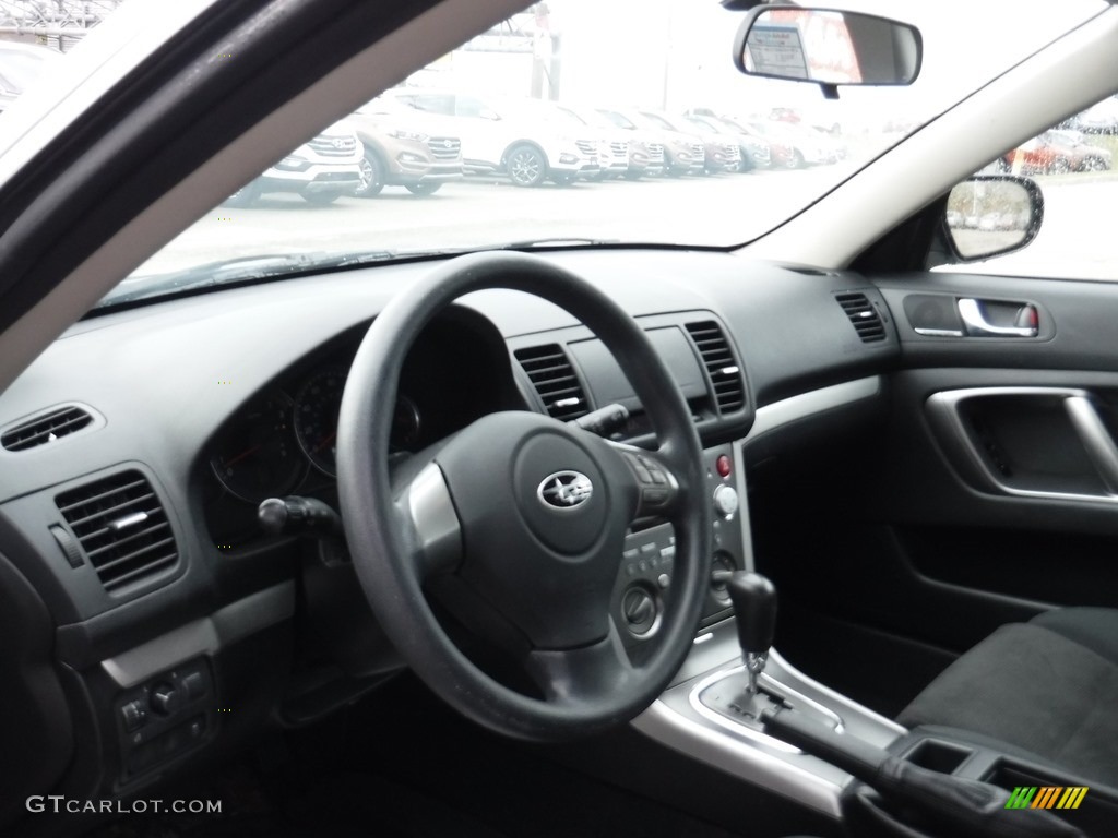 2009 Legacy 2.5i Sedan - Diamond Gray Metallic / Off Black photo #11