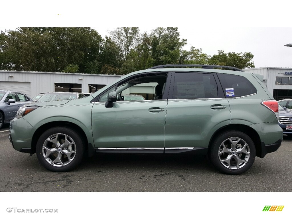 Jasmine Green Metallic 2017 Subaru Forester 2.5i Touring Exterior Photo #116112930