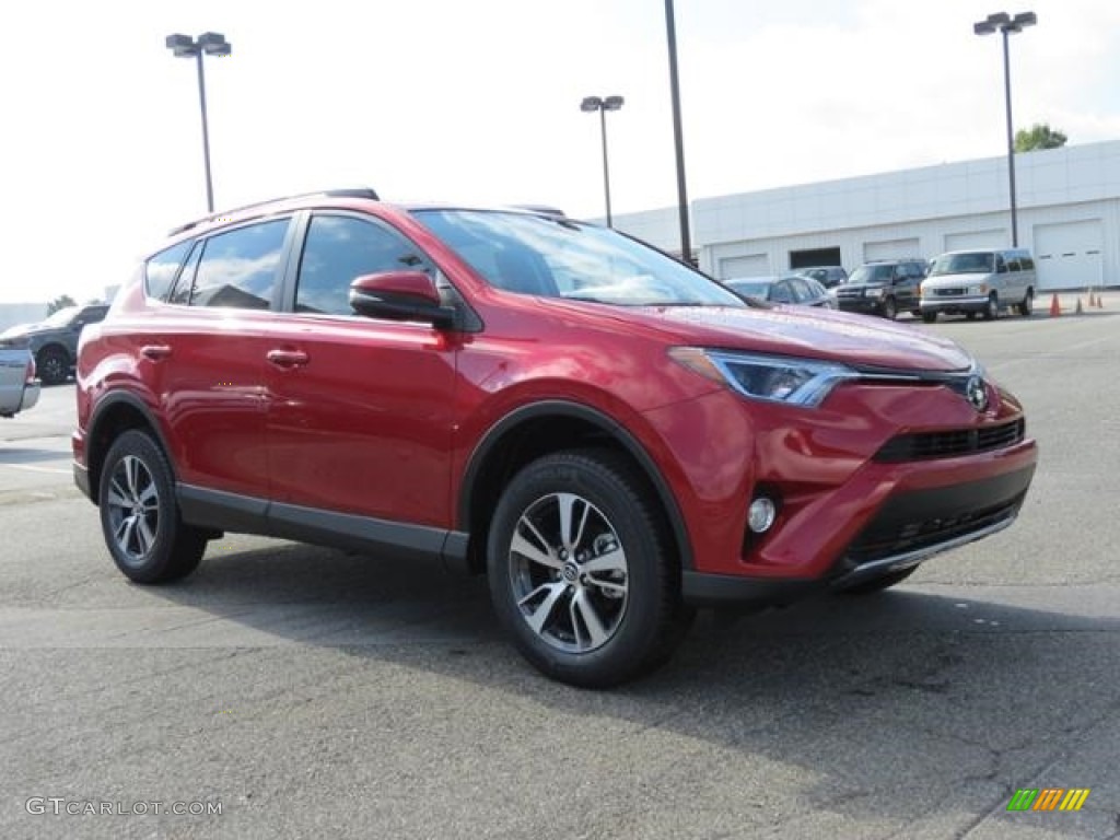 Barcelona Red Metallic Toyota RAV4