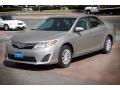 2013 Champagne Mica Toyota Camry Hybrid LE  photo #8