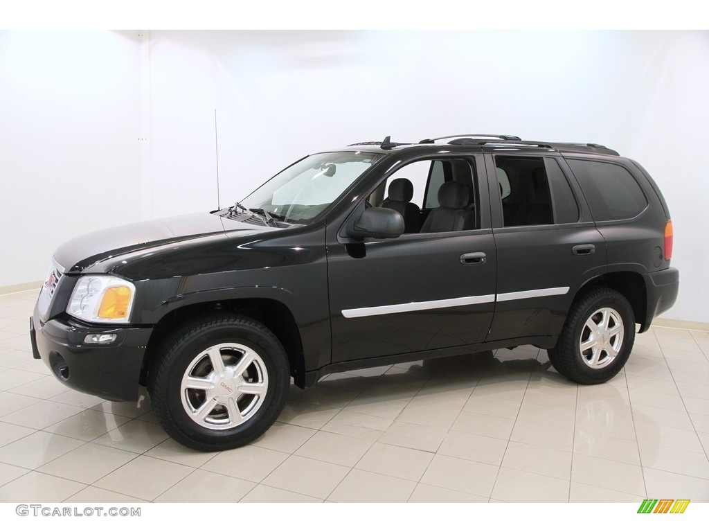2008 Envoy SLE 4x4 - Onyx Black / Ebony photo #3