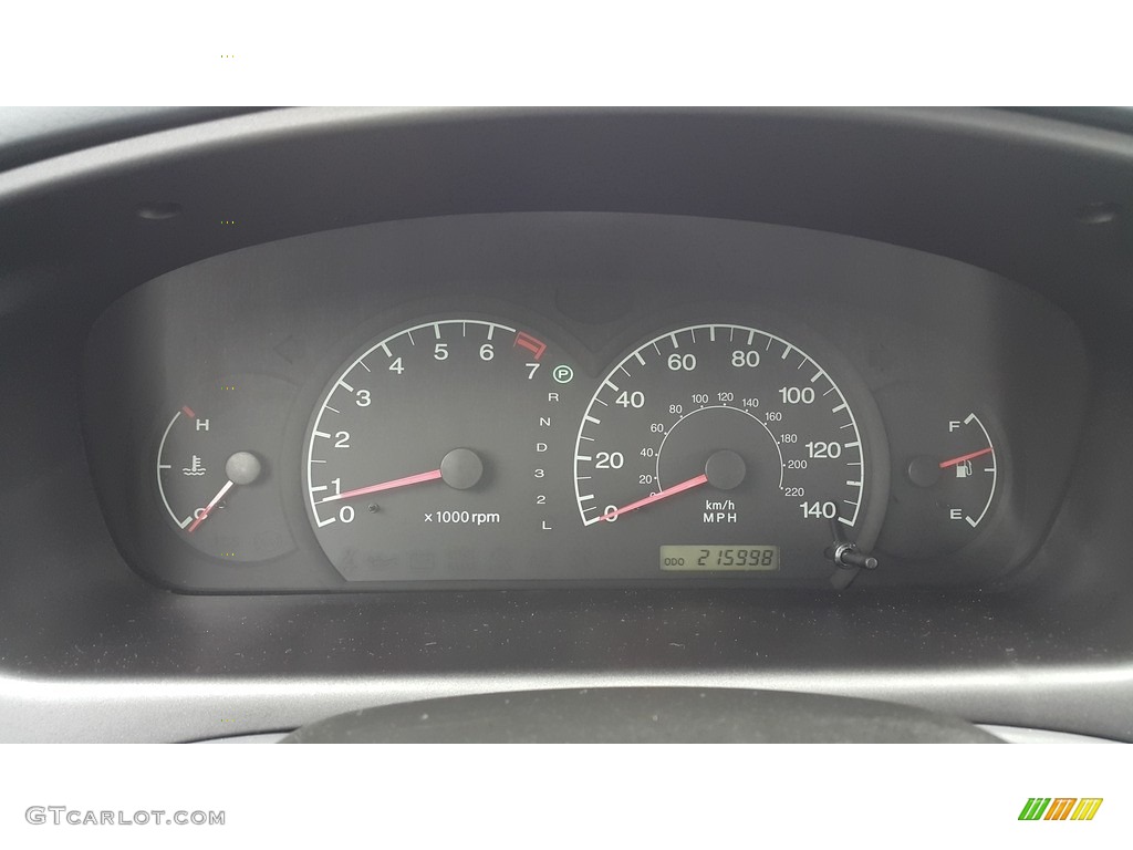 2001 Elantra GLS - Pewter / Gray photo #4