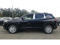 Diamond Black Crystal Pearl 2017 Jeep Cherokee Latitude 4x4 Exterior