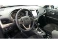 Black 2017 Jeep Cherokee Latitude 4x4 Interior Color