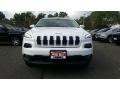 2017 Bright White Jeep Cherokee Latitude 4x4  photo #2