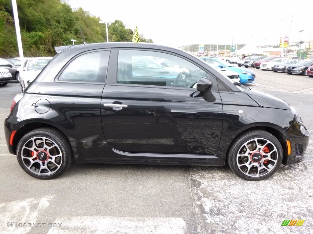 2013 500 Turbo - Nero (Black) / Grigio/Nero (Gray/Black) photo #7