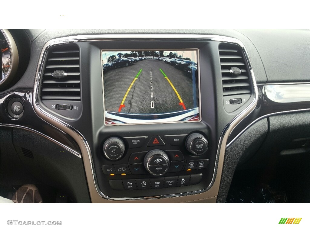 2017 Grand Cherokee Overland 4x4 - Bright White / Black photo #10