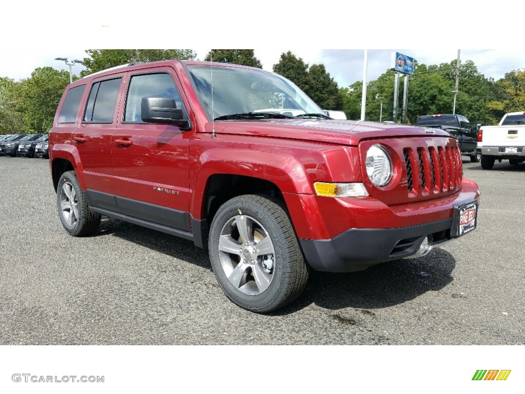 2017 Patriot High Altitude 4x4 - Deep Cherry Red Crystal Pearl / Dark Slate Gray photo #1