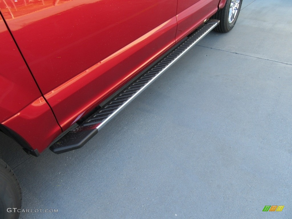 2016 F150 XLT SuperCrew - Ruby Red / Medium Earth Gray photo #12