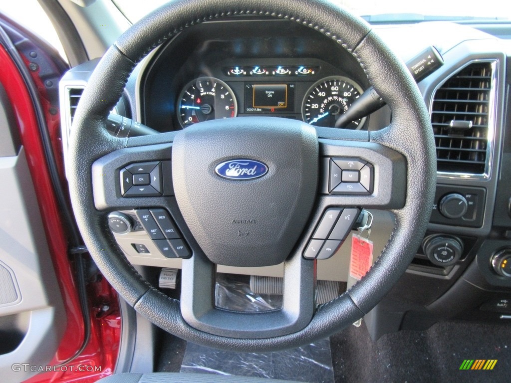 2016 F150 XLT SuperCrew - Ruby Red / Medium Earth Gray photo #32