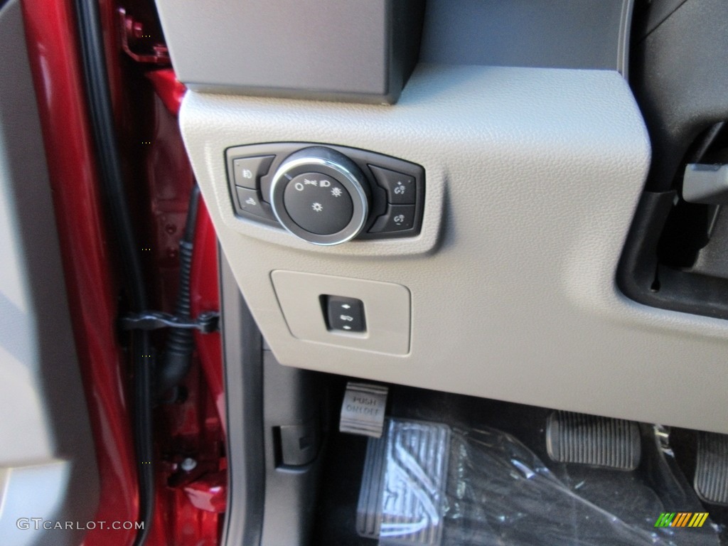 2016 F150 XLT SuperCrew - Ruby Red / Medium Earth Gray photo #34