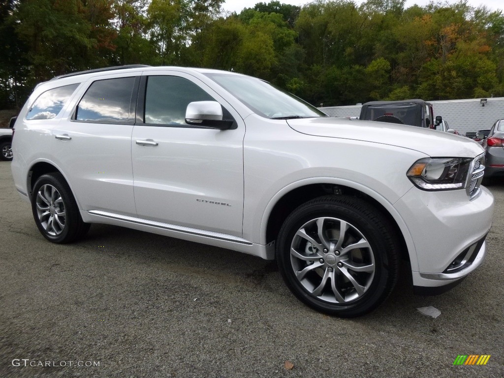 Vice White Tri-Coat Pearl 2017 Dodge Durango Citadel AWD Exterior Photo #116122075
