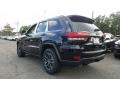 2017 Diamond Black Crystal Pearl Jeep Grand Cherokee Trailhawk 4x4  photo #4