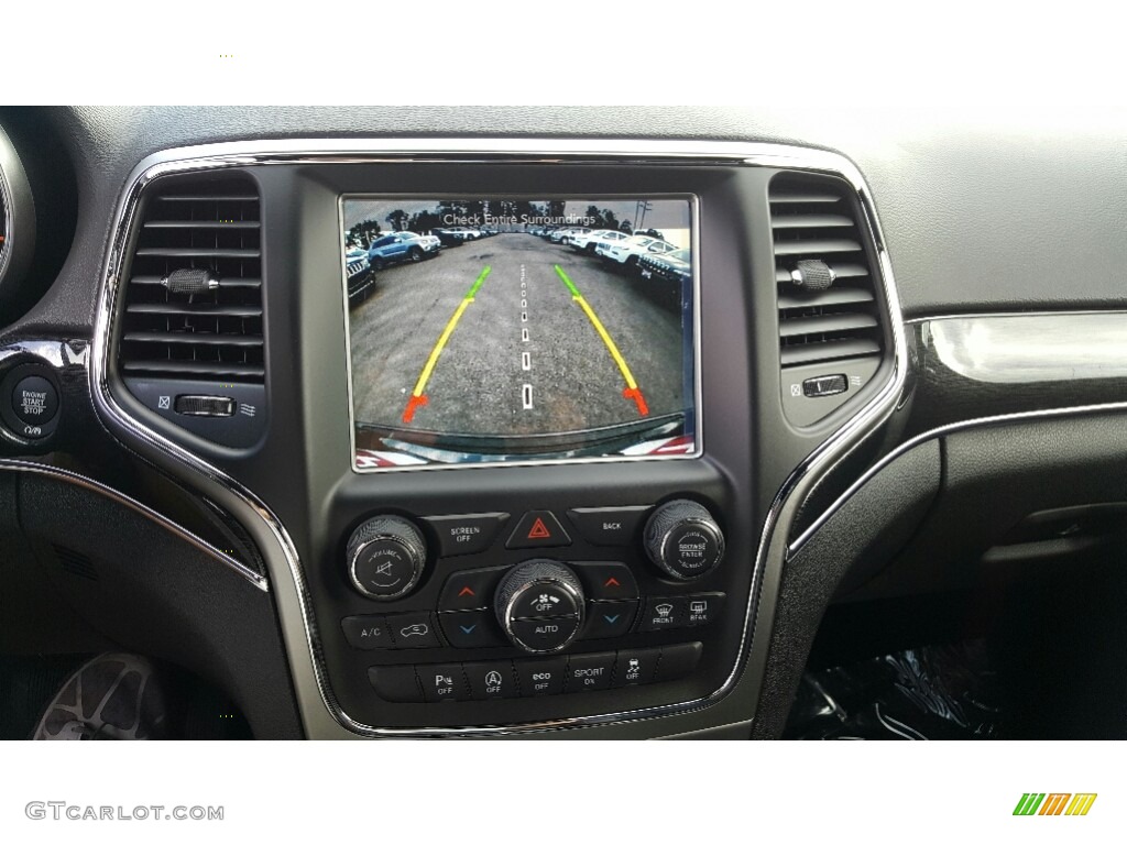 2017 Grand Cherokee Trailhawk 4x4 - Diamond Black Crystal Pearl / Black photo #10