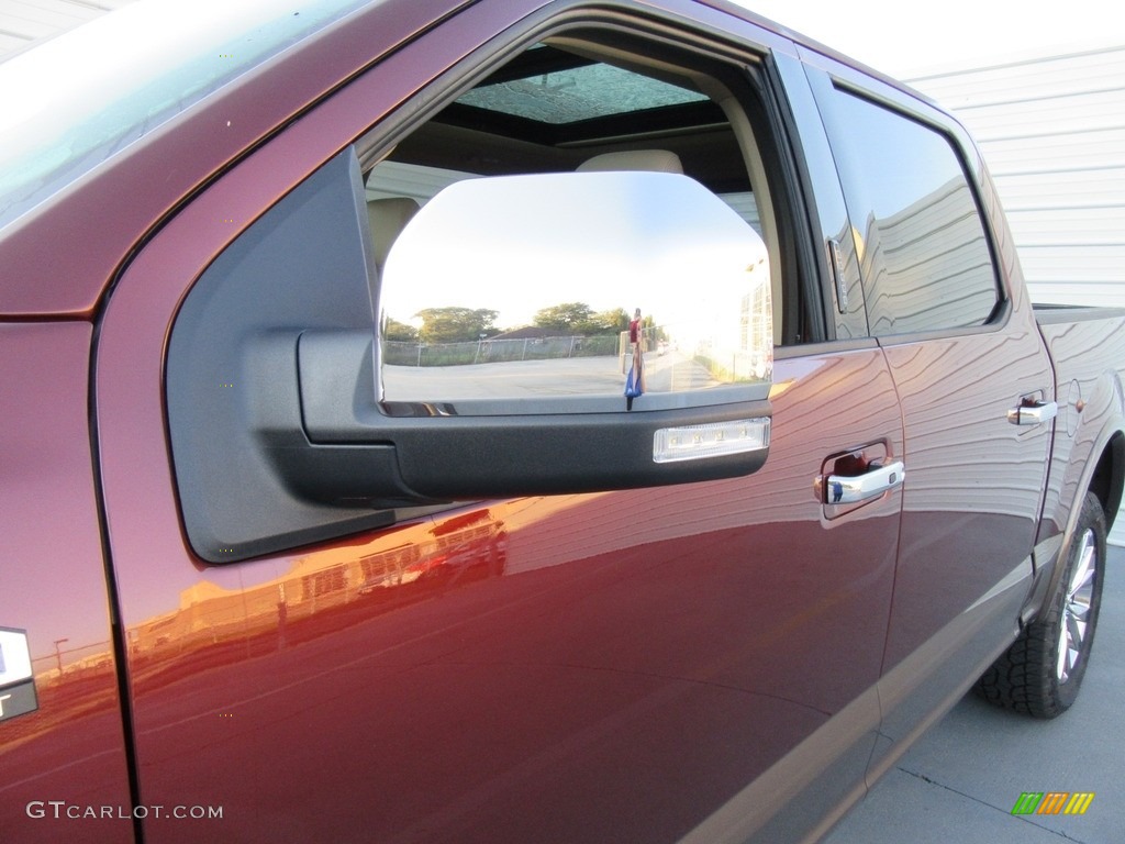 2016 F150 Lariat SuperCrew 4x4 - Bronze Fire / Medium Light Camel photo #12