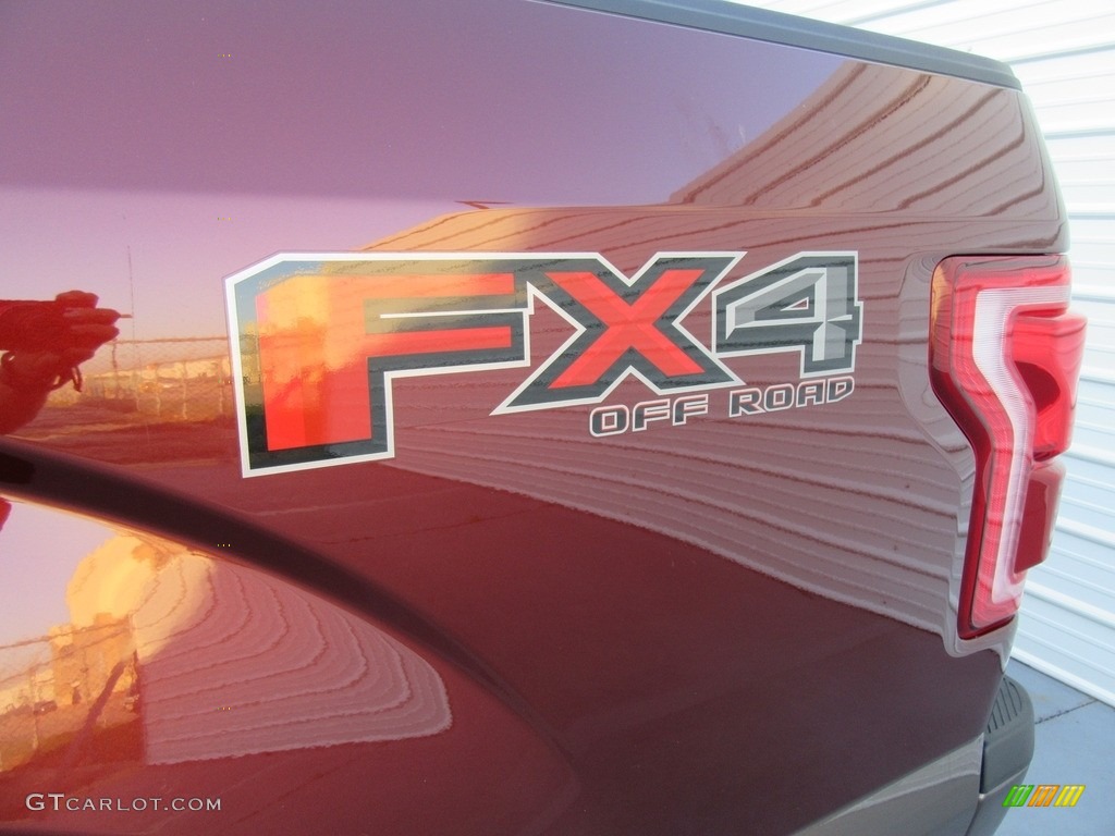 2016 F150 Lariat SuperCrew 4x4 - Bronze Fire / Medium Light Camel photo #15