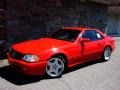 2001 Magma Red Mercedes-Benz SL 600 Roadster  photo #12