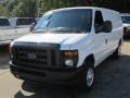 Oxford White 2010 Ford E Series Van E150 Commercial