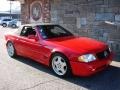 2001 Magma Red Mercedes-Benz SL 600 Roadster  photo #20