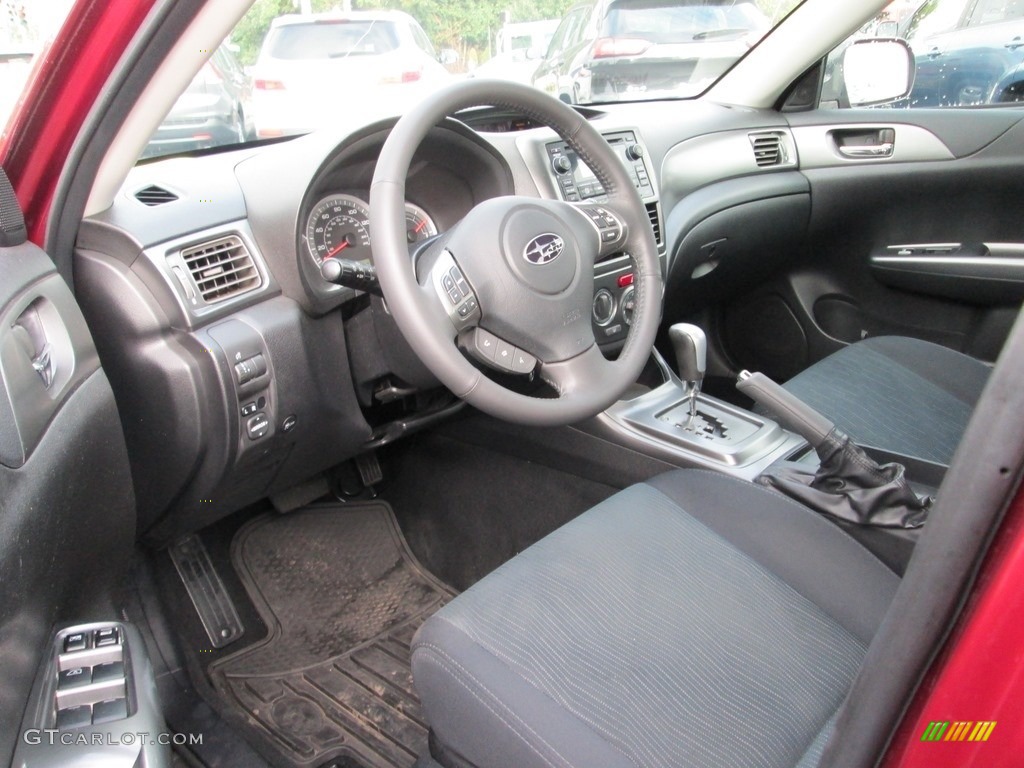 2011 Impreza Outback Sport Wagon - Camellia Red Pearl / Carbon Black photo #12