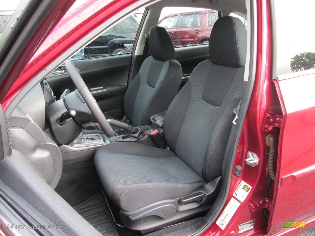 2011 Impreza Outback Sport Wagon - Camellia Red Pearl / Carbon Black photo #16