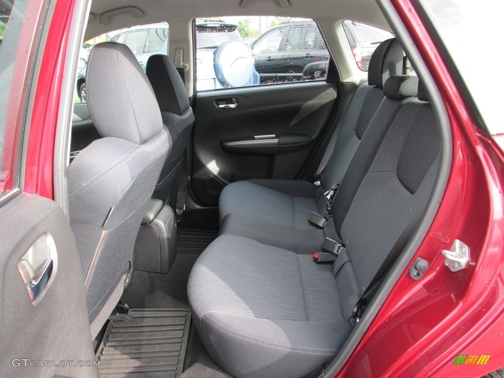2011 Impreza Outback Sport Wagon - Camellia Red Pearl / Carbon Black photo #22