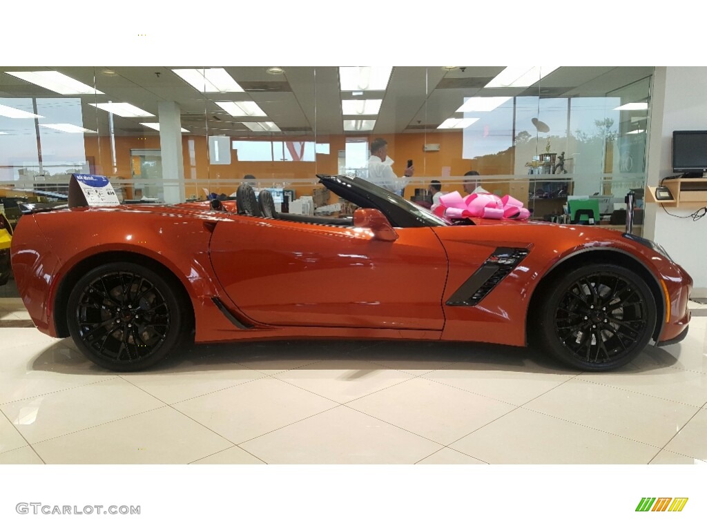 Daytona Sunrise Orange Metallic 2016 Chevrolet Corvette Z06 Convertible Exterior Photo #116127001