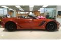 2016 Daytona Sunrise Orange Metallic Chevrolet Corvette Z06 Convertible  photo #3